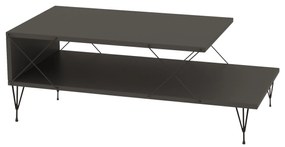 Mesa de Centro Loire – Antracite – 100x40x50 cm