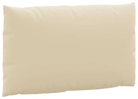 Almofadões para paletes 2 pcs tecido oxford bege