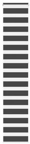 Cortina de zebra 40x230 cm largura do tecido 35,9 cm poliéster