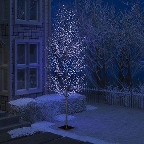 51276 vidaXL Árvore de Natal 1200 luzes LED flor cerejeira luz azul 400 cm