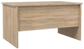 Mesa de centro 80x50x42,5 cm madeira processada carvalho sonoma