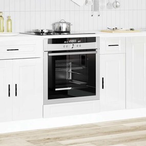 Armário forno Porto derivados de madeira branco brilhante