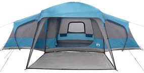 Tenda Familiar com Varanda em Cúpula 9 Pessoas Impermeável