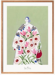 Impressão emoldurada Festive Coat