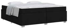 Estrutura da Cama Outros Preto 200 x 200 cm tecido