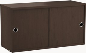 Armário com portas de correr String System, L 78 x P 30 cm