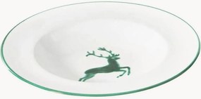 Prato de sopa artesanal Grüner Hirsch