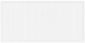 Conjunto de Jantar de Jardim 7 pcs Branco 200 x 100 x 73 cm
