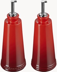 Garrafas de vinagre e azeite com degradê Cherrish, conjunto de 2