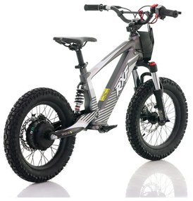 Bicicleta elétrica infantil 350W 16" Roan RXF Evo-S Cinzento