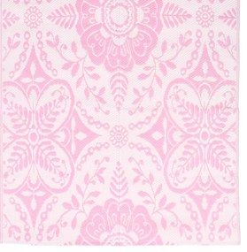 Tapete de exterior 120x180 cm ARAKIL PP cor-de-rosa