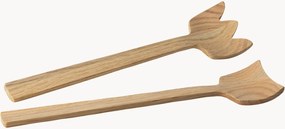 Talheres de salada em madeira de carvalho Continenta, conjunto de 2
