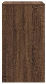 Buffet Carvalho Castanho 40x41x75 cm Madeira Engenheirada