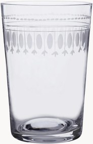 Copos em cristal artesanal Ovals, conjunto de 6