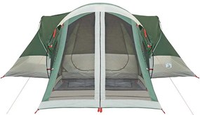 Tenda familiar tipi para 8 pessoas impermeável verde