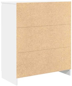 Aparador com gavetas 71x35x84 cm derivados de madeira branco