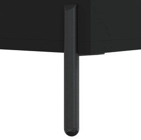 Móvel p/ TV 80x36x50 cm derivados de madeira preto