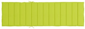 Almofadão p/ espreguiçadeira tecido oxford verde brilhante