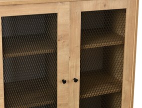 Aparador Wire – Carvalho – 40x90x110 cm