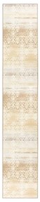 vidaXL Tapete/passadeira 80x600 cm dourado