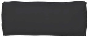 Almofadas de Palete para Banco - 2 pcs - Preto - 100x40x8 cm - Tecido