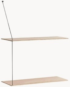 Estante de parede em madeira de carvalho Stedge