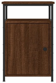 Mesas cabeceira 2pcs 40x42x60cm deriv.madeira carvalho castanho