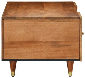 Mesa de centro 100x54x40 cm madeira de mangueira maciça