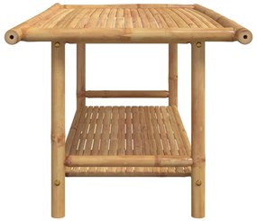 Mesa de centro 110x55x45 cm bambu