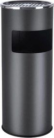 Cinzeiro de pé 22 x 32,3 cm (ø x A) 12,3 L preto