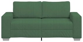 Sofá-luvas 140 cm tecido corduroy verde escuro