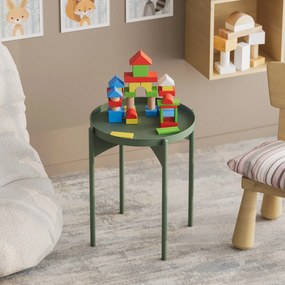 Mesa de Centro Shb-002-E – Verde – 44x57x44 cm | Tribo Home