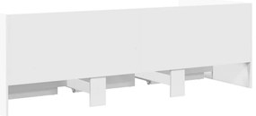 Sofá-cama com gavetas sem colchão 90x190 cm branco