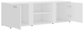 Móvel de TV 120x34x37 cm derivados de madeira branco
