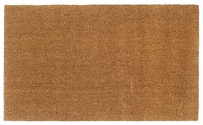vidaXL Tapete de porta 90x150 cm fibra de coco tufada natural