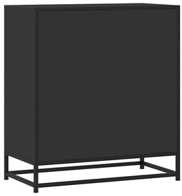 Aparador 68x35x76 cm derivados de madeira/metal preto