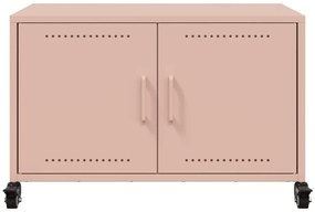 Móvel de TV 68x39x43,5 cm aço rosa
