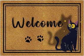 Tapete de PVC Confus Chat – Multicolor – 40x60 cm | Tribo Home