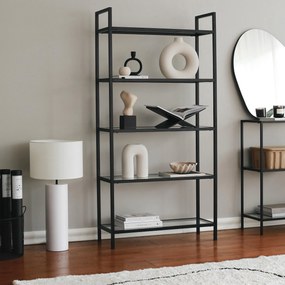 Estante K100 – Preto – 80 cm x 165 cm x 30 cm