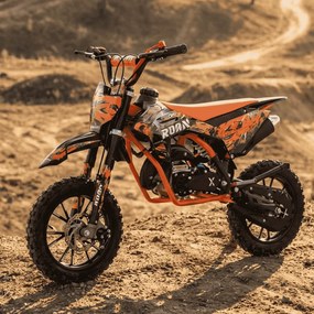 MINI MOTO Crianças MINICROSS gasolina 49cc Roan CRF 10/10" 3.5cv Laranja