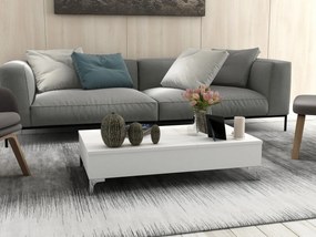 Mesa de Centro Esinti – Branco – 121x28x69,2 cm | Tribo Home