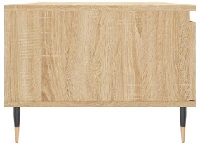 Mesa de centro 90x50x36,5 cm derivados madeira carvalho sonoma