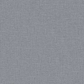 Sofá-cama em forma de L 260x140x70 cm tecido cinzento-claro