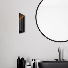 Candeeiro de Parede Sivani – Preto – 10 x 16 cm