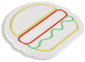 Iluminação LED Decorativa Hamburger – Multicolor – 28 x 27 x 2 cm
