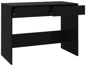 Secretária 101x50x76,5 cm derivados de madeira preto