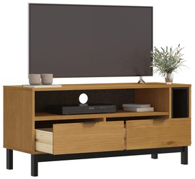 Móvel de TV FLAM 110x40x50 cm madeira de pinho maciça