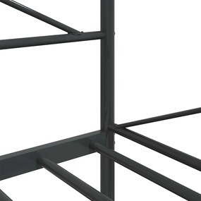 Cama de Dia sem Colchão 100x200 cm aço preto