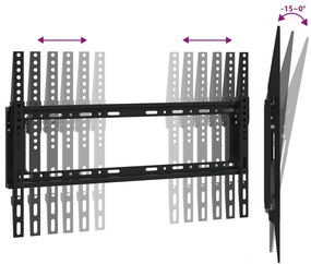 Suporte de parede p/ TV ecrãs de 26-63" Max VESA 600x400mm 50kg