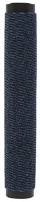 Tapete controlo pó retangular tufado 2 pcs 120x180 cm azul